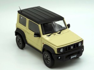 BM CREATIONS 1/18 スズキ ジムニー JB74 シフォン アイボリー メタリック/ブラックトップ DG5 LHD【18B0004】ミニカー  返品種別B