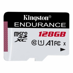 Kingston（キングストン） SDCE/128GB microSDXCメモリカード 128GB Class10 UHS-I U1High-Endurance[SDCE128GB] 返品種別A