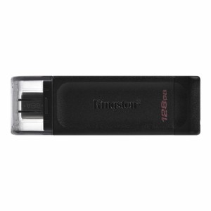 Kingston（キングストン） DT70/128GB USB Type-C 3.2対応 フラッシュメモリ 128GBDataTraveler 70[DT70128GB] 返品種別A