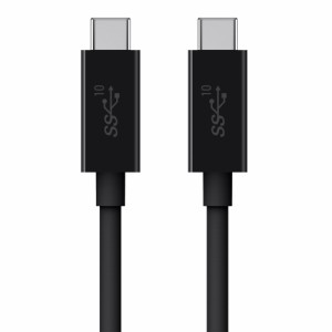 BELKIN 3.1 USB-C - USB-Cケーブル 100W 1m 3.1 USB-C to USB-Cケーブル（100W）（USB Type-C） F2CU052BT1M-BLK返品種別A