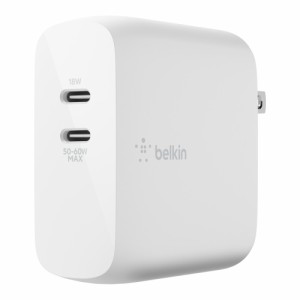 BELKIN WCH003DQWH BOOST↑CHARGE USB-C 68W GaN充電器[WCH003DQWH] 返品種別A