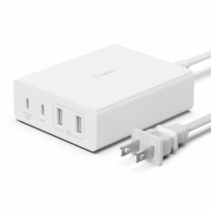 BELKIN WCH010DQWHJP BOOST↑CHARGE PRO 4ポートGaN充電器 108W[WCH010DQWHJP] 返品種別A