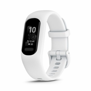 ガーミン vivosmart 5 White S/M ウェアラブル活動量計・睡眠計（ホワイト S/M） 010-02645-61[0100264561] 返品種別A