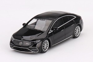 MINI−GT 1/64 メルセデス ベンツ EQS 580 4MATIC ブラック(右ハンドル)【MGT00694-R】ミニカー  返品種別B