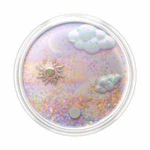 PopSockets 806076 スマホグリップ 4Dラメ オーロラ ドリーム ポップグリップDreamy Whirl[806076] 返品種別A