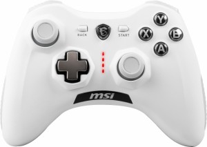 MSI FORCE GC30 V2 WHITE ゲームパッド(ホワイト) Windows 10 / Android 対応[FORCEGC30V2WHITE] 返品種別B