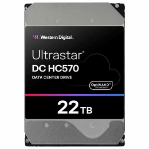 Western Digital（ウエスタンデジタル） WUH722222ALE6L4 3.5インチ内蔵ハードディスク WD Ultrastar 22TB 簡易パッケージ キャッシュ512