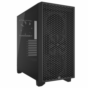 CORSAIR（コルセア） CC-9011251-WW ミドルタワー型PCケース 3000D Tempered Glass Black[CC9011251WW] 返品種別B