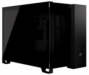 CORSAIR（コルセア） ミニタワー型PCケース 2500X Tempered Glass mATX Mid-Tower Black（ブラック）  CC-9011265-WW返品種別B