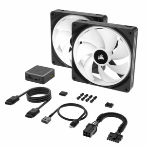 CORSAIR（コルセア） CO-9051004-WW ファン iCUE LINK QX140 RGB Starter KitiCUE LINK QX RGBシリーズ[CO9051004WW] 返品種別B