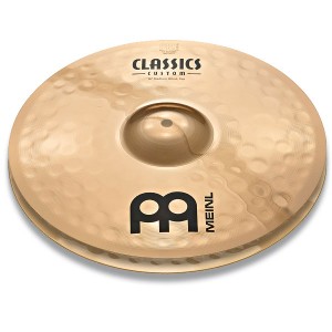 マイネル CC14MH-B(MEINL) ミディアムハイハットシンバル　14インチMEINL　Classics Custom[CC14MHBMEINL] 返品種別A