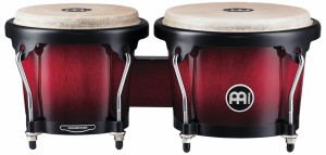 マイネル HB100WRB ウッドボンゴ（Wine Red Burst）MEINL HEADLINER SERIES BONGOS[HB100WRB] 返品種別A