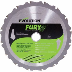 evolution FURY190TCT 万能切断チップソー 190mmエボリューション フューリーシリーズ[FURY190TCTDAIDO] 返品種別B