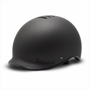 サウザンド 自転車用ヘルメット（54-57cm Sサイズ ステルスブラック） Thousand Helmet サウザンド ヘルメット TH-HM-S/SBK返品種別B