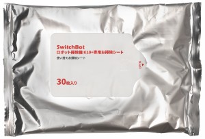 SwitchBot W3011020-MPK ロボット掃除機K10+ 専用アクセサリー 使い捨てモップ(4バッグ)SwitchBot[W3011020MPK] 返品種別A