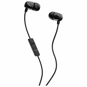 スカルキャンディ S2DUYK-343 ノイズキャンセリング搭載イヤホン(ブラック)Skullcandy Jib Black[S2DUYK343] 返品種別A