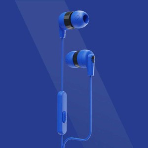 スカルキャンディ S2IMY-M686 ノイズキャンセリング搭載イヤホン(コバルトブルー)Skullcandy Ink'd+ Cobalt Blue[S2IMYM686] 返品種別A