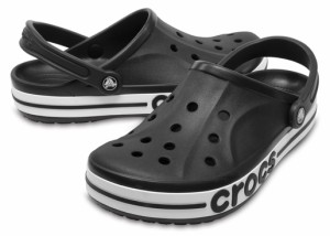 CROCS BAYABAND CLOG（ブラック/ホワイト・サイズ：M5/W7(23.0cm)） クロックス　バヤバンド クロッグ 205089-066-M5返品種別A