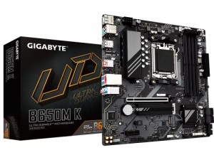 GIGABYTE（ギガバイト） B650M K Socket AM5対応 AMD B650 チップセット搭載MicroATXマザーボード[B650MK] 返品種別B