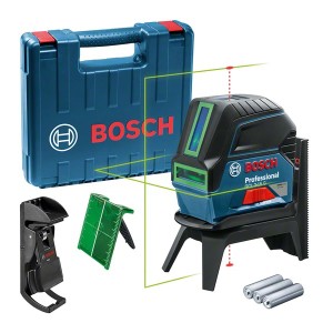 ボッシュ レーザー墨出し器 ジンバル式 (水平ライン/垂直ライン、鉛直ポイント/地墨ポイント) BOSCH Professional GCL 2-15 G返品種別B