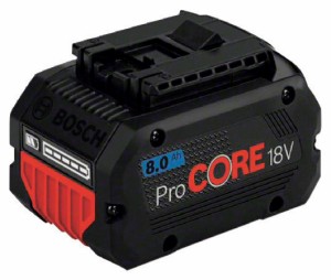 ボッシュ ProCORE18V8.0 スライド式 18V8.0AhリチウムイオンバッテリーBOSCH ProCORE[PROCORE18V80BOSCH] 返品種別B