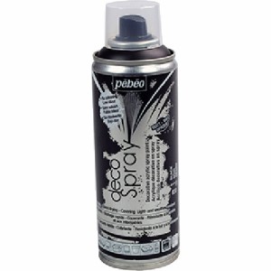 ペベオ 093830 デコスプレー 200ml マット色 ブラックpebeo[093830PEBEO] 返品種別B