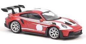 ノレブ 1/43 ポルシェ 911 GT3 RS 2022 インディアンレッド ザルツブルク【750047】ミニカー  返品種別B