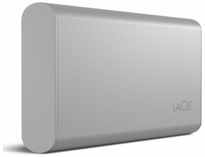 エレコム STKS1000400 LaCie SSD 外付け 1TB ポータブル USB-Type-C コンパクト 軽量 日本語マニュアル 5年保証 【Windows Mac iPad】対