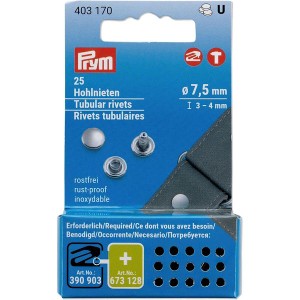 Prym PRM403170 カシメ金具(ニッケル)[PRM403170] 返品種別B