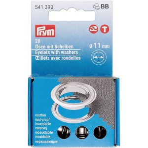 Prym PRM541390 ハトメ金具(ニッケル)[PRM541390] 返品種別B