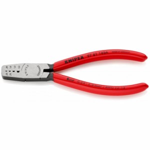 クニペックス 97 61 145 A エンドスリーブ用圧着プライヤー 145mmKNIPEX[9761145AKNIPEXKI] 返品種別B