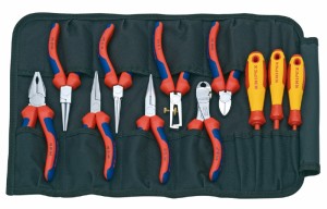 クニペックス 00 19 41 ツールロールセット (11本組)KNIPEX[001941KNIPEX] 返品種別B