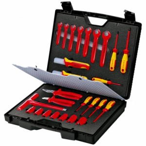 クニペックス 98 99 12 絶縁工具セット　26点セットKNIPEX[989912KNIPEX] 返品種別B