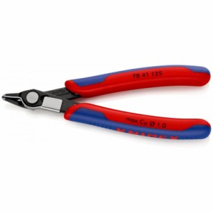 クニペックス 78 41 125 スーパーニッパー　125mm　リードキャッチャー付KNIPEX[7841125KNIPEX] 返品種別B