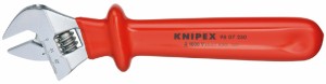 クニペックス 98 07 250 絶縁モンキーレンチ 250mmKNIPEX[9807250KNIPEX] 返品種別B