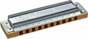 ホーナー 1896/20 G MARINE BAND（G調）10穴ハーモニカHOHNER[189620G] 返品種別B