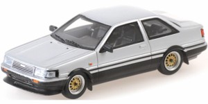 ミニチャンプス 1/43 トヨタ カローラ GT 1984（AE86） シルバー【437166321】ミニカー  返品種別B