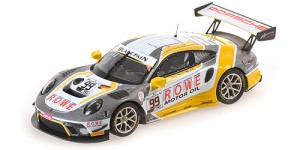 ミニチャンプス 1/43 ポルシェ 911 GT3 R (991.2) ”ROWE RACING” OLSEN/CAMPBELL/WERNER #99 24H スパ 2019【410196099】ミニカー  返