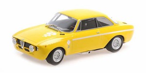 ミニチャンプス 1/18 アルファ ロメオ GTA 1300 ジュニア 1971 イエロー【155120024】ミニカー  返品種別B