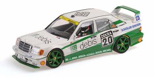 ミニチャンプス 1/18 メルセデス ベンツ 190E 2.5-16 エヴォ 2 ”TEAM ZAKSPEED” ミハエル・シューマッハ DTM 1991【155913620】ミニカ