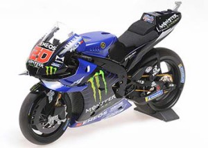 ミニチャンプス 1/12 ヤマハ YZR-M1 ”モンスター エナジー ヤマハ モトGP” ファビオ・クアルタラロ モトGP 2021【122213020】ミニカー 