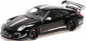 ミニチャンプス 1/18 ポルシェ 911 GT3 RS 4.0 2011 ブラック【155062220】ミニカー  返品種別B
