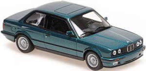 マキシチャンプス 1/43 BMW 3-シリーズ (E30) 1989 グリーンメタリック【940024002】ミニカー  返品種別B