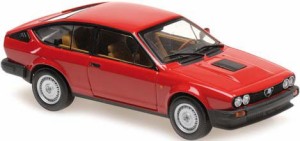 マキシチャンプス 1/43 アルファ ロメオ GTV 6 1983 レッド【940120140】ミニカー  返品種別B