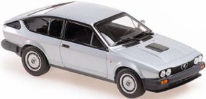 マキシチャンプス 1/43 アルファ ロメオ GTV 6 1983 シルバーメタリック【940120141】ミニカー  返品種別B