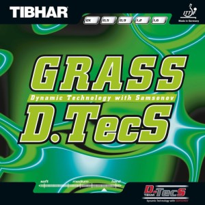 TIBHAR（ティバー） TIB-TJR801-1-OX 卓球ラバー(レッド・OX)Grass D.TecS[TIBTJR8011OX] 返品種別A