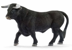 シュライヒ Schleich 黒毛の牛（オス）【13875】  返品種別B