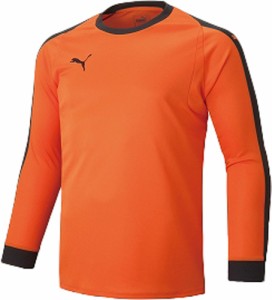 プーマ PJ-729965-04-L LIGA GKシャツ パッド付（ゴールデンポピー/プーマブラック・サイズ：L）PUMA[PJ72996504L] 返品種別A