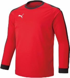 プーマ PJ-729966-01-160 ジュニア LIGA GKシャツ パッド付（プーマレッド/プーマホワイト・サイズ：160）PUMA[PJ72996601160] 返品種別A