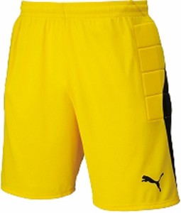 プーマ LIGA ジュニア GKパンツ パッド付（サイバーイエロー/プーマブラック・サイズ：160） PUMA PJ-729968-03-160返品種別A